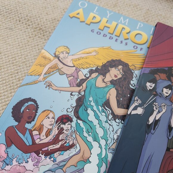 George O' Connor Olympians Volumes 1 2 3 4 5 6 Graphic Novel Book Box Set 2014 - Picture 5 of 5